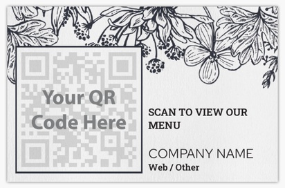 Design Preview for Design Gallery: Coffee Shops Natural Uncoated Business Cards
