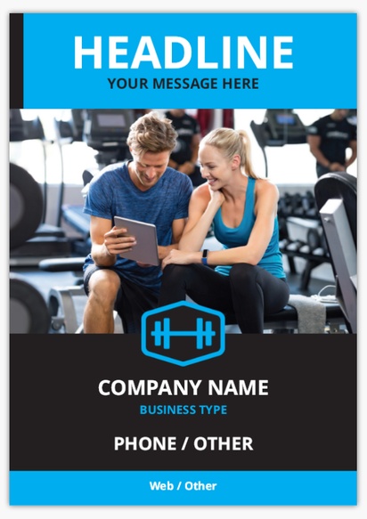 Design Preview for Design Gallery: Personal Training A-Frames