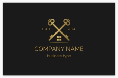 Design Preview for Design Gallery: Property & Estate Agents Matte Business Cards