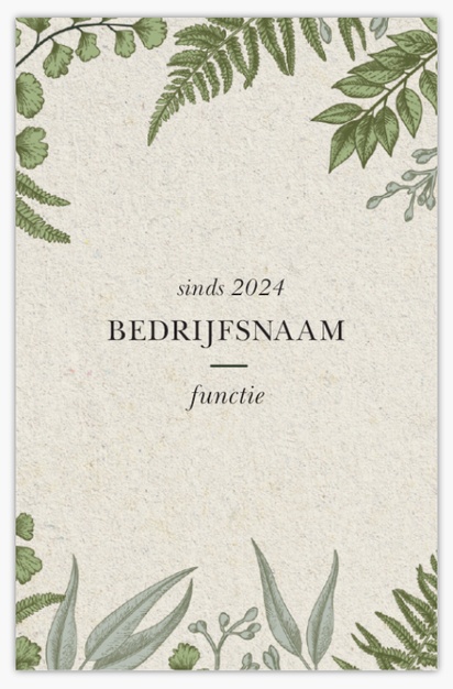 Voorvertoning ontwerp voor Ontwerpgalerij: Bloemen en planten Standaard visitekaartjes, Standaard (85 x 55 mm)