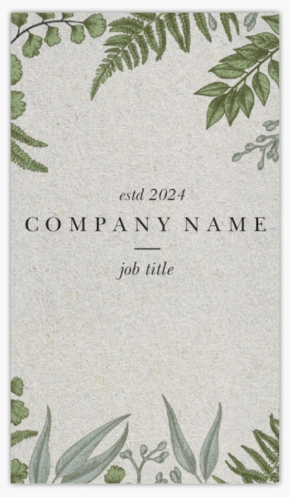 A botanicals greenery cream gray design for General Party