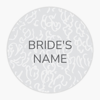 A lace wedding white gray design for Wedding