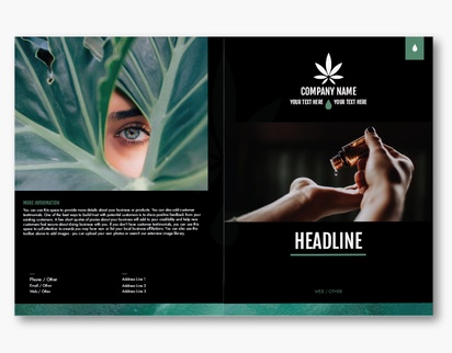 Design Preview for Design Gallery: Holistic & Alternative Medicine Custom Brochures, 11" x 17" Bi-fold