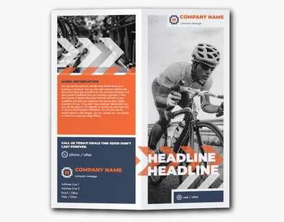 Design Preview for Sports & Fitness Custom Brochures Templates, 9" x 8" Bi-fold