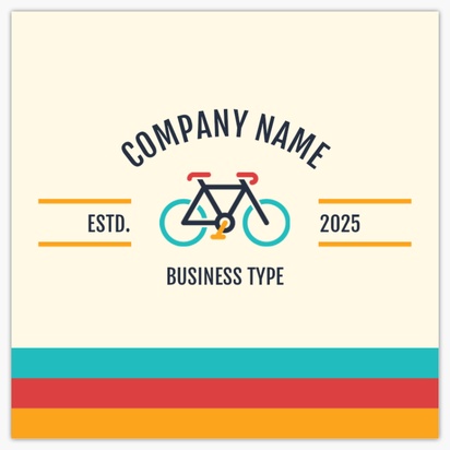 Design Preview for Design Gallery: Bicycle Shops Textured Uncoated Business Cards