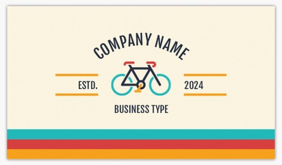 Design Preview for Design Gallery: Bicycle Shops Matte Visiting Cards, Standard (89 x 51 mm)