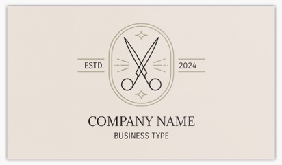 Design Preview for Hair Salons Standard Business Cards Templates, Standard (3.5" x 2")