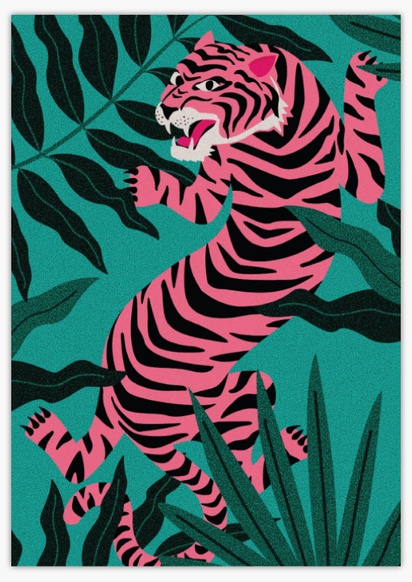 Design Preview for Design Gallery: Animals Plastic Signs, A2 (420 x 594 mm)