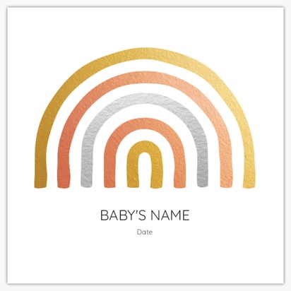 Design Preview for Baby Canvas Prints Templates, 12" x 12" Horizontal