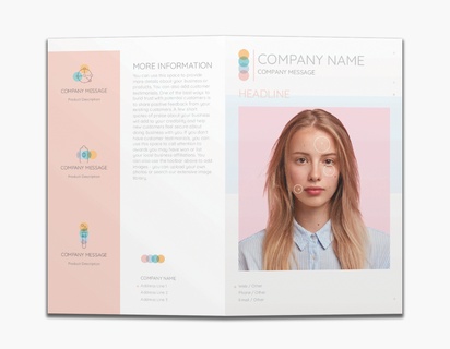 Design Preview for Design Gallery: Skin Care Custom Brochures, 8.5" x 11" Bi-fold