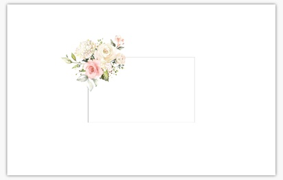 A floral baptism gray cream design for Baby