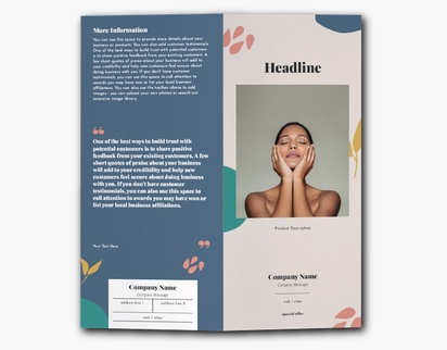 Design Preview for Design Gallery: Bold & Colorful Custom Brochures, 9" x 8" Bi-fold