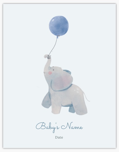 A elephant with balloon fotos 1 gray design for Baby
