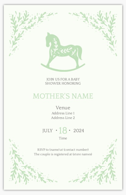 A traditional baby boy white design for Nursery & Décor