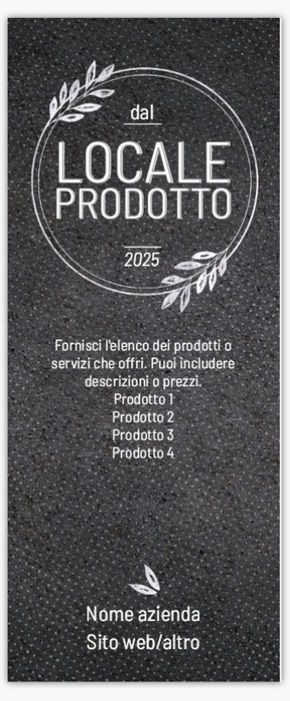 Anteprima design per Galleria di design: Roll up per Mercato agricolo, 85 x 206 cm Premium 
