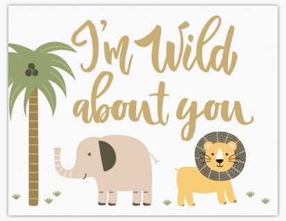 Design Preview for Design Gallery: Pets & Animals Note Cards, Folded 10.7 x 13.9 cm