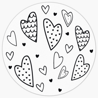 A color valentine kids white gray design for Holiday