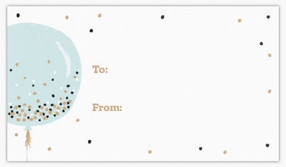 Design Preview for Modern & Simple Gift Tags Templates
