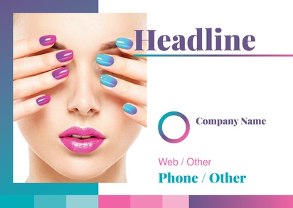 Design Preview for Design Gallery: Beauty & Spa Posters, A2 Horizontal