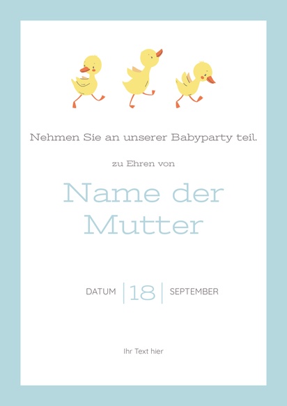 Designvorschau für Designgalerie: Plakate Baby, A2 (420 x 594 mm) 