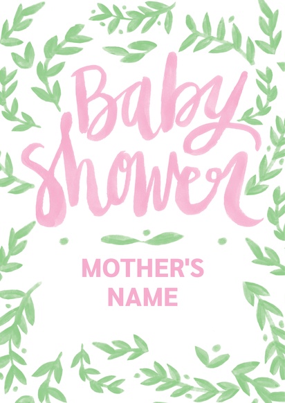 Design Preview for Design Gallery: Baby Shower Posters, B2 (500 x 707 mm) 