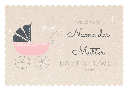 Designvorschau für Designgalerie: Plakate Baby, A3 (297 x 420 mm) 