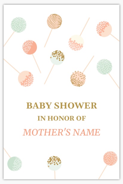 A easter card fresh start white cream design for Baby