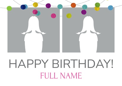 Design Preview for Design Gallery: Birthday Posters, A3 (297 x 420 mm) 
