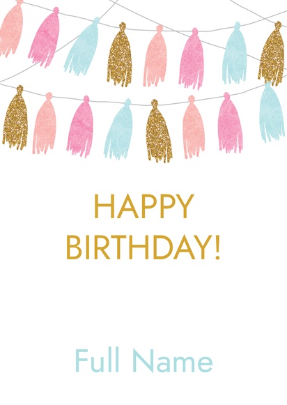 Design Preview for Design Gallery: Adult Birthday Posters, A3 Vertical