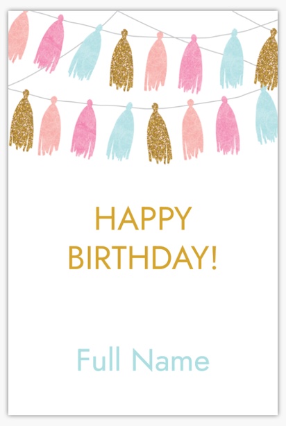 Design Preview for Child Birthday Posters Templates, 24" x 36"