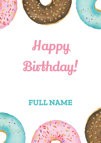 Design Preview for Design Gallery: Birthday Flyers & Leaflets,  No Fold/Flyer A3 (297 x 420 mm)