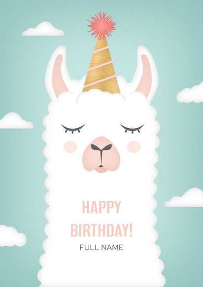 Design Preview for Design Gallery: Birthday Posters, A2 Vertical