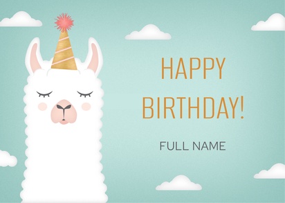 Design Preview for Design Gallery: Birthday Posters, A3 Horizontal