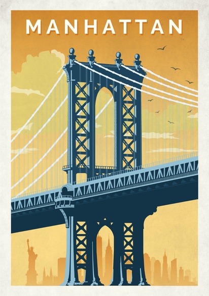 Design Preview for Design Gallery: Retro & Vintage Posters, A3 Vertical
