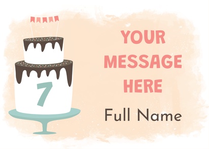 Design Preview for Templates for Adult Birthday Posters , A3 Horizontal