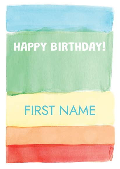 Design Preview for Templates for Child Birthday Posters , A3