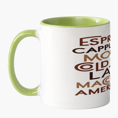 Design Preview for Design Gallery: Food & Beverage Personalised Mugs, 2-Sided