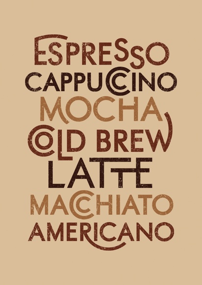Design Preview for Design Gallery: Coffee Shops Posters, A2 (420 x 594 mm) 