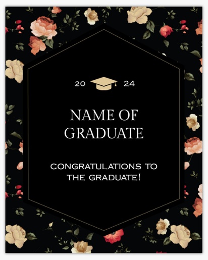 Design Preview for Design Gallery: Graduation Posters, 16" x 20"