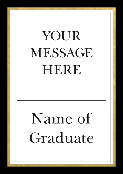 Design Preview for Design Gallery: Graduation Posters, A1 Vertical