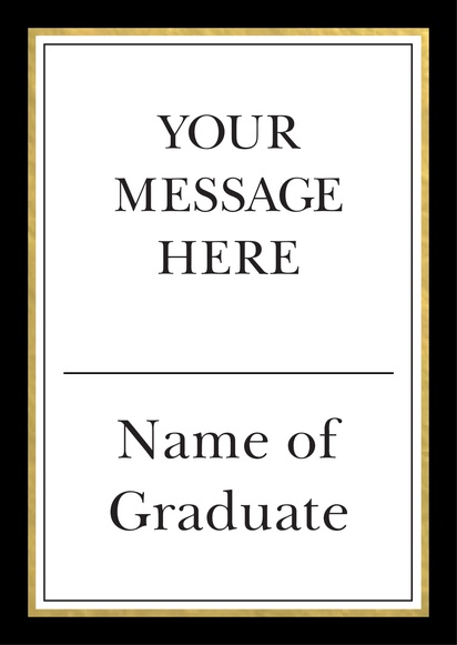 Design Preview for Design Gallery: Graduation Posters, A3 Vertical