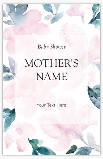 Design Preview for Baby Posters Templates, 11" x 17"