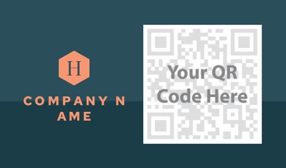 Design Preview for Design Gallery: QR Code Business Cards