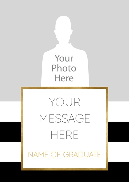 Design Preview for Design Gallery: Graduation Posters, B2 Vertical