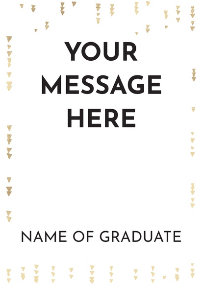 Design Preview for Design Gallery: Graduation Posters, B2 Vertical