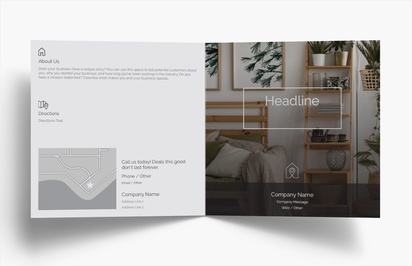 Design Preview for Design Gallery: Home Staging Folded Leaflets, Bi-fold Square (210 x 210 mm)