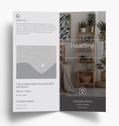 Design Preview for Design Gallery: Folded Leaflets, Bi-fold DL (99 x 210 mm)