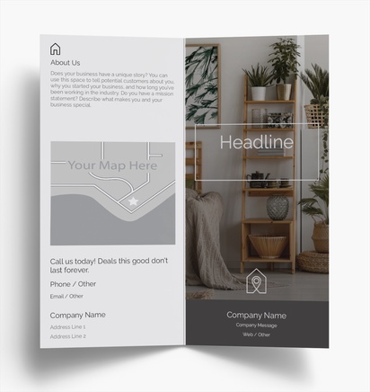 Design Preview for Design Gallery: Home Staging Folded Leaflets, Bi-fold DL (99 x 210 mm)