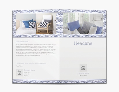 Design Preview for Design Gallery: Architecture Custom Brochures, 8.5" x 11" Bi-fold