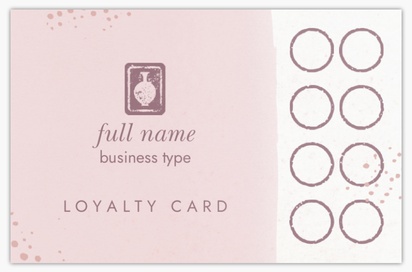 Design Preview for Design Gallery: Art galleries Ultra-Thick Business Cards, Standard (85 x 55 mm)